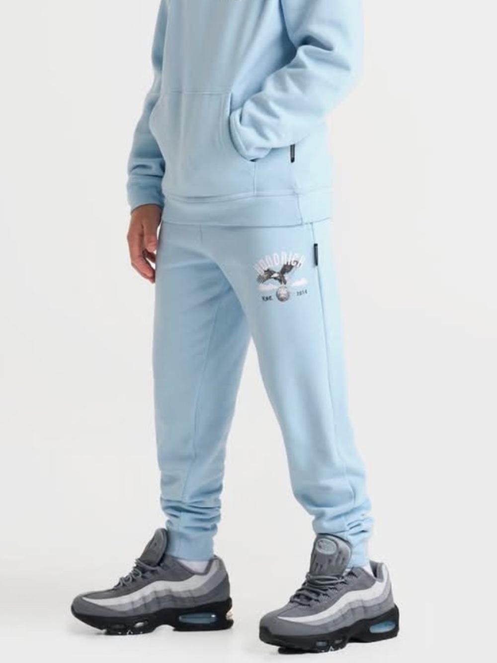 Hoodrich UK Kids Light Blue Fleece Joggers